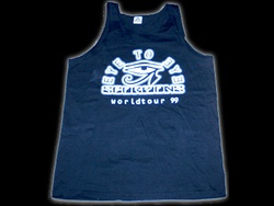 Eye 2 Eye Black Tank Top