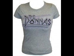 Donnas Logo Grey Girls Tee